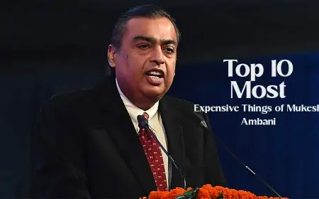 Top 10  Most Expensive Things of Mukesh Ambani 2023