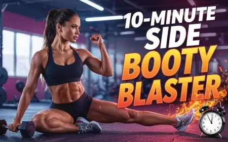 10-Minute Side Booty Blaster – Get Ready to Feel the Burn 10-Minute Side Booty Blaster – Get Ready to Feel the Burn