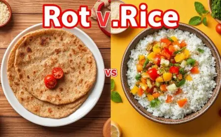 Roti vs. Rice: Which is Better for Weight Loss? The Final Answer Roti vs. Rice: Which is Better for Weight Loss? The Final Answer