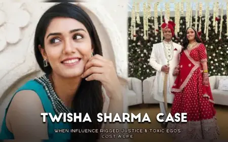 Twisha Sharma Case Analysis: When Influence Rigged Justice & Toxic Egos Cost a Life